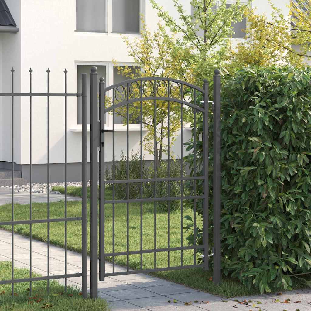 vidaXL Brama ogrodzeniowa EMMEN 200 x 100 cm Stal Malowana Proszkowo