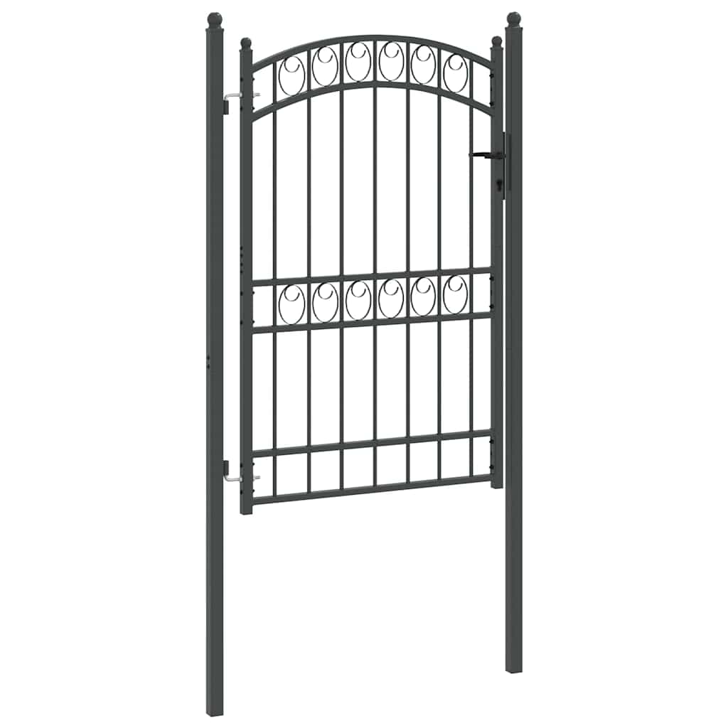 vidaXL Brama ogrodzeniowa EMMEN 200 x 100 cm Stal Malowana Proszkowo