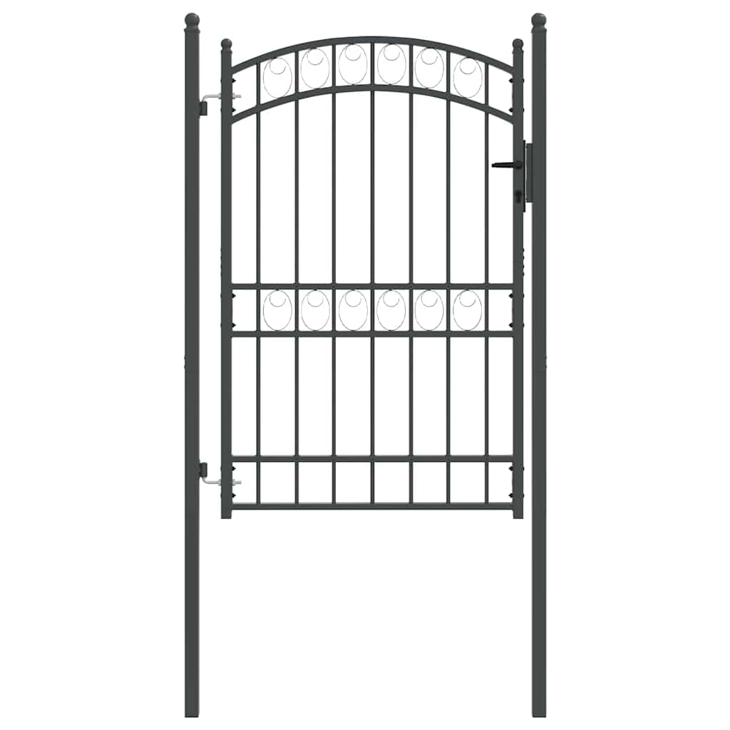 vidaXL Brama ogrodzeniowa EMMEN 200 x 100 cm Stal Malowana Proszkowo