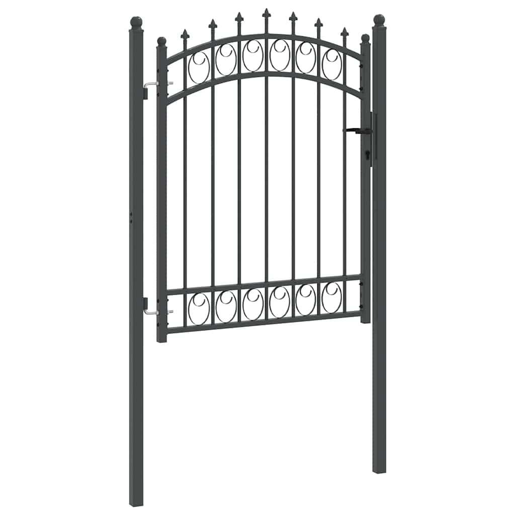 vidaXL Brama ogrodzeniowa z kolcami EMMEN 150 x 100 cm