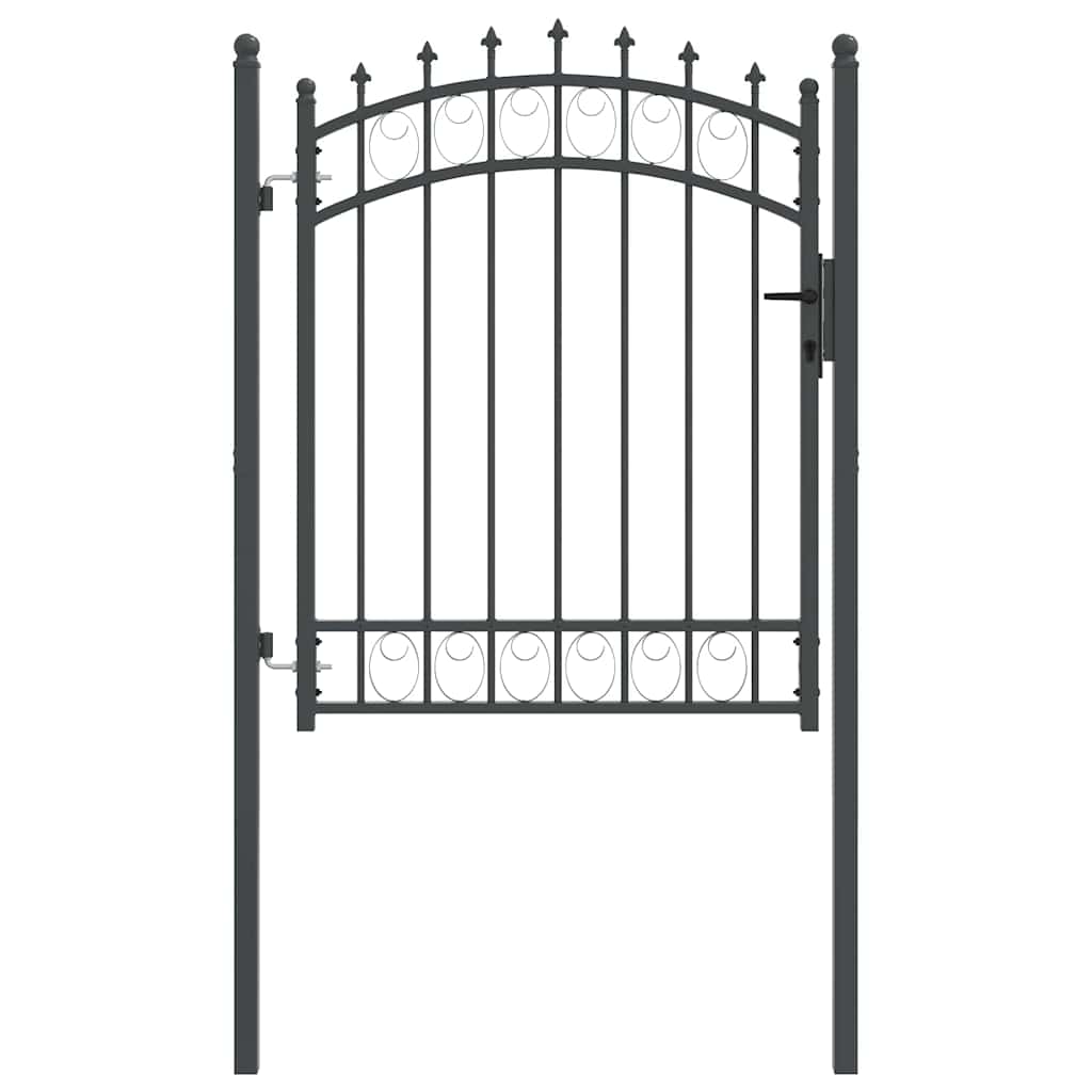 vidaXL Brama ogrodzeniowa z kolcami EMMEN 150 x 100 cm