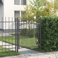 vidaXL Brama ogrodzeniowa z kolcami EMMEN 150 x 100 cm