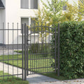 vidaXL Brama ogrodzeniowa z kolcami EMMEN 170 x 100 cm