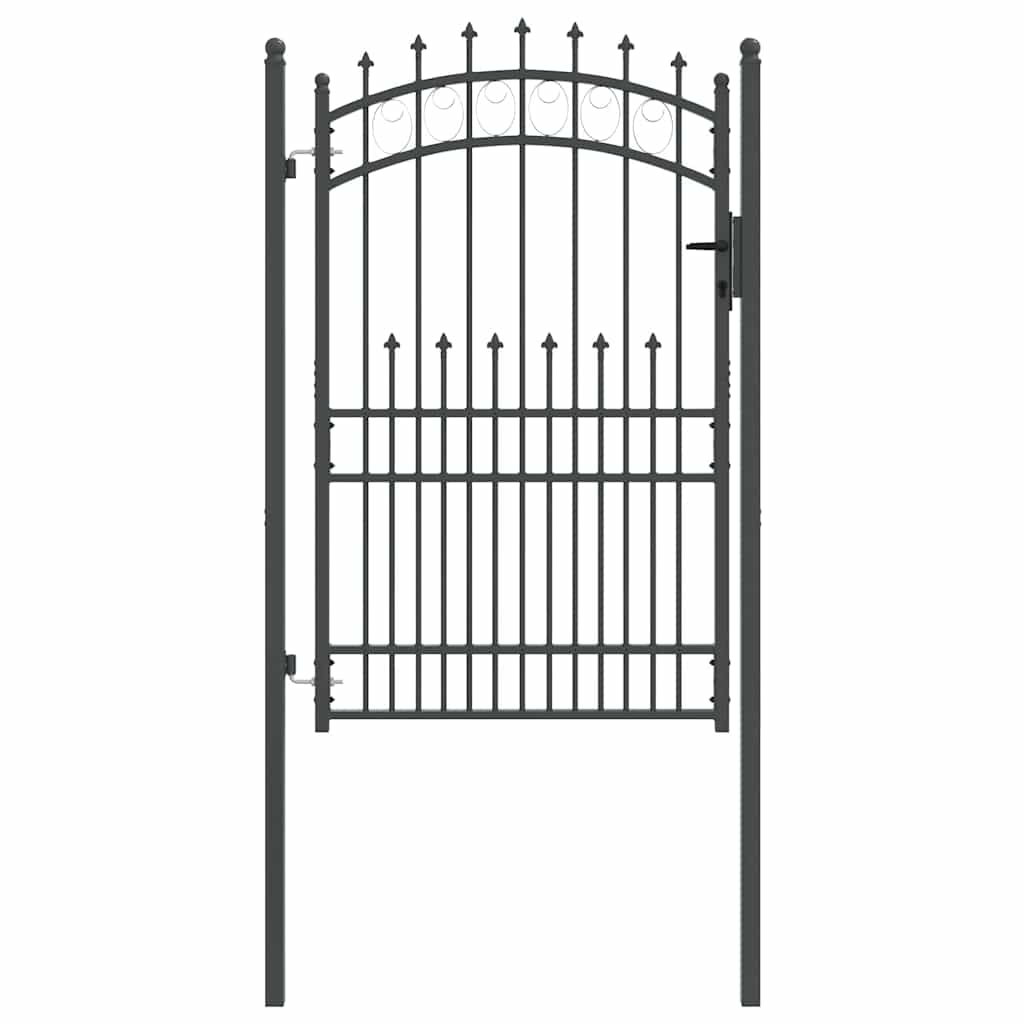 vidaXL Brama ogrodzeniowa z kolcami EMMEN 200 x 100 cm