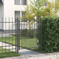 vidaXL Brama ogrodzeniowa z kolcami EMMEN 150 x 100 cm
