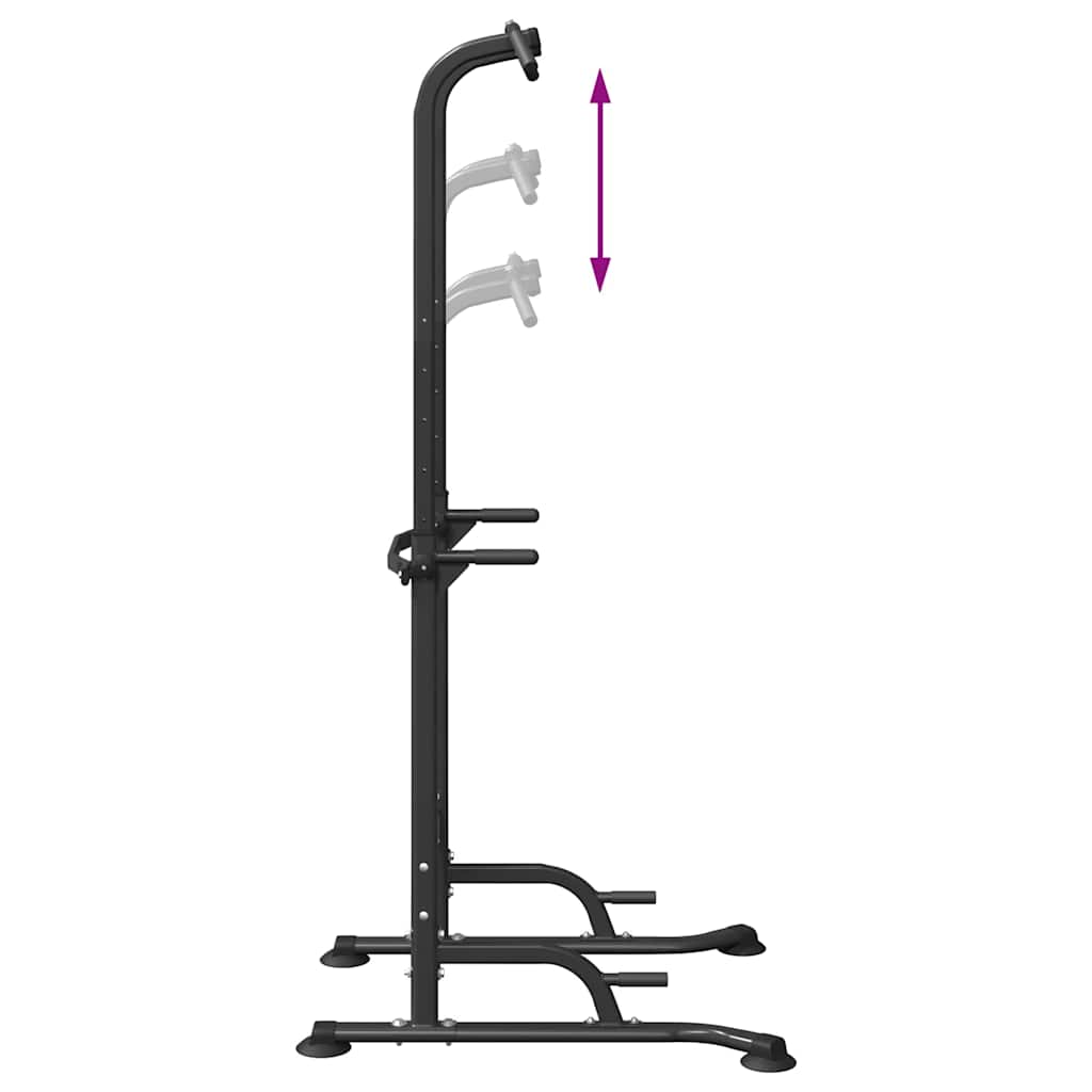 vidaXL Stacja do Dipów Wieży Mocy Czarny 102 x 95 x 210 cm