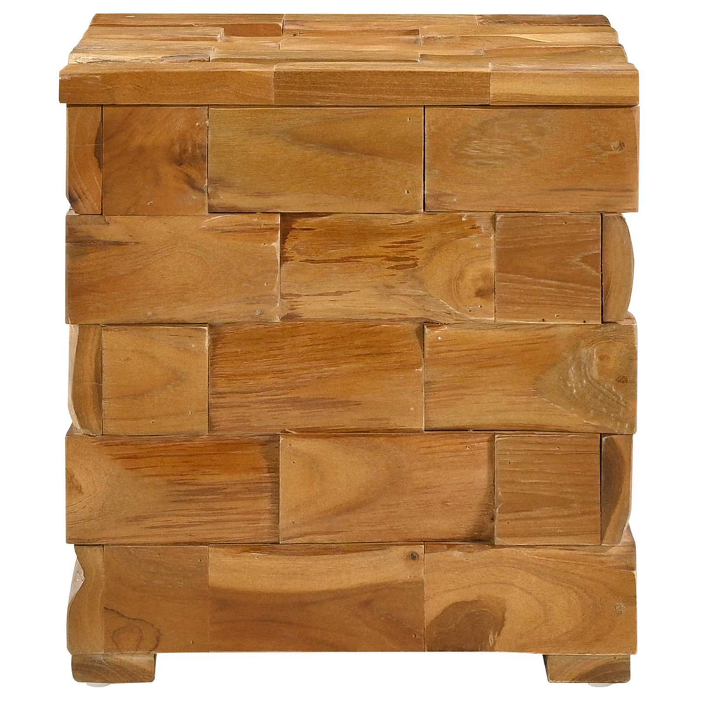 vidaXL Stołek do przechowywania brązowy 40 x 40 x 45 cm