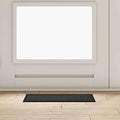 vidaXL Dywanik drzwiowy Antracyt 60 x 40 x 1.2 cm Tkanina Teddy