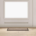 vidaXL Dywanik drzwiowy Beżowy 60 x 40 x 1.2 cm Tkanina Teddy