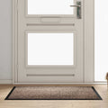 vidaXL Dywanik drzwiowy Beżowy 60 x 40 x 1.2 cm Tkanina Teddy