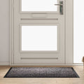 vidaXL Dywanik drzwiowy Jasnoszary 60 x 40 x 1.2 cm Tkanina Teddy
