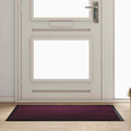 vidaXL Dywanik drzwiowy Bordowy 60 x 40 x 1.2 cm Tkanina Teddy