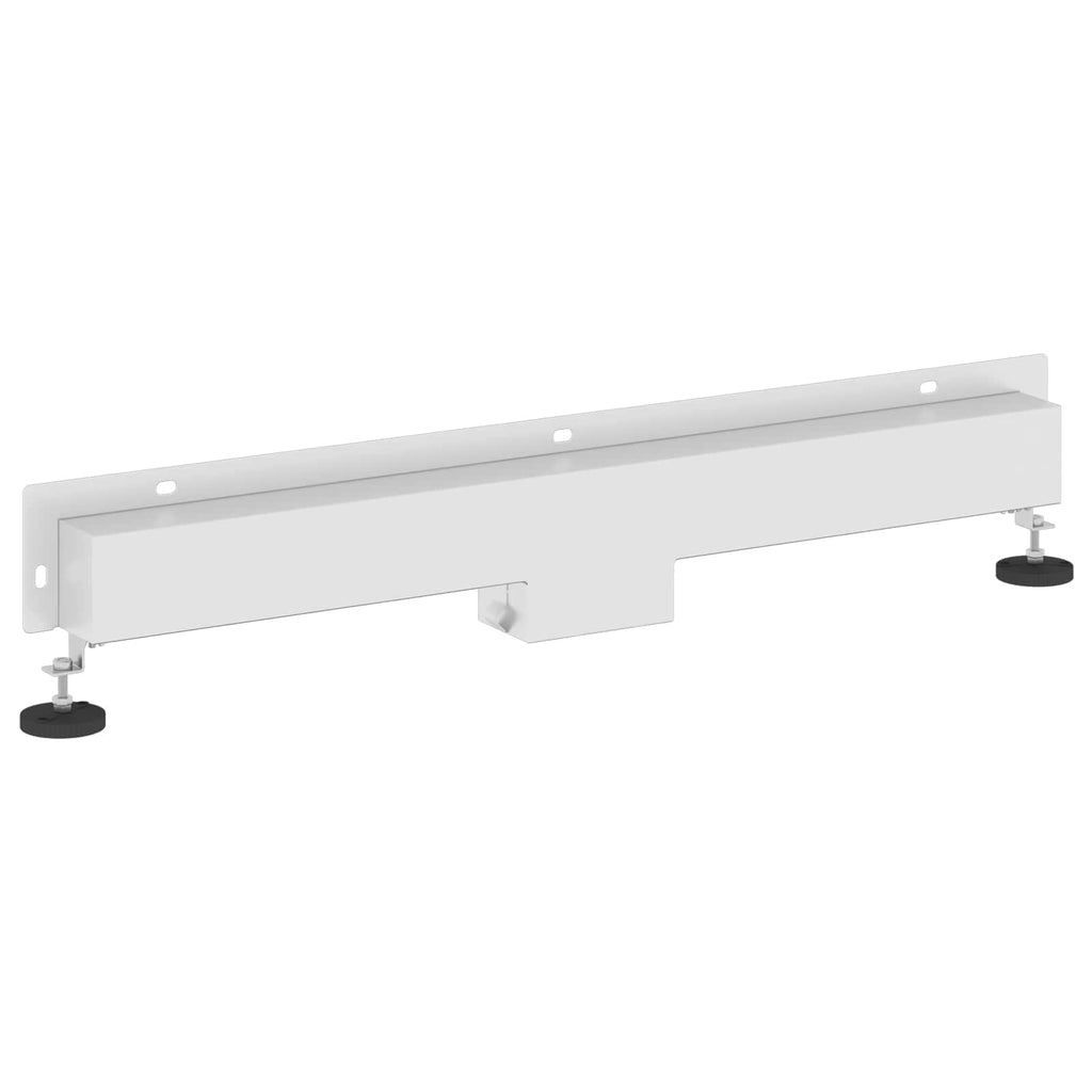 vidaXL Odpływ prysznicowy montowany na ścianie Srebrny 80 cm