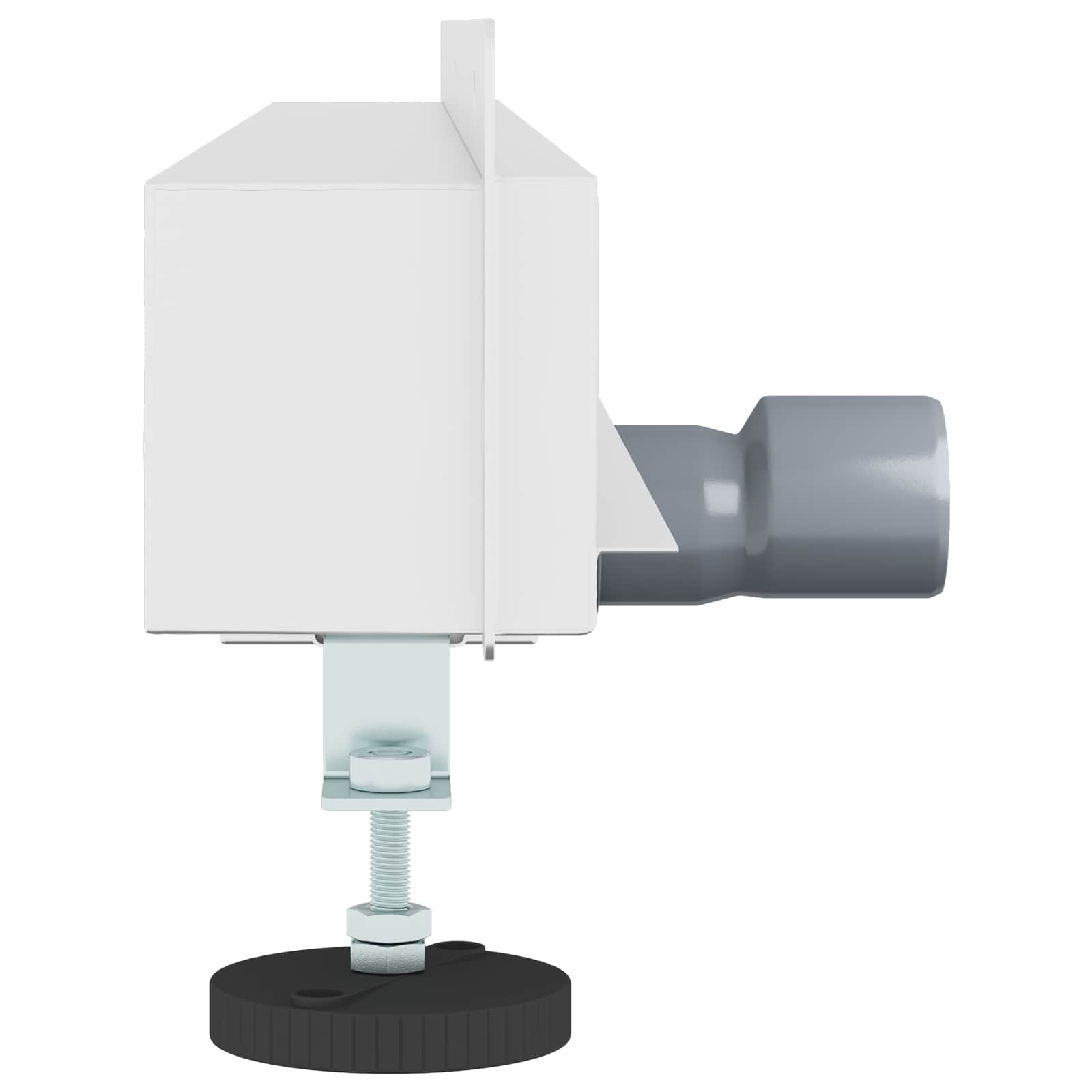 vidaXL Odpływ prysznicowy montowany na ścianie Srebrny 80 cm