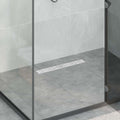 vidaXL Odwodnienie prysznicowe z designem linii Srebrny 60 cm