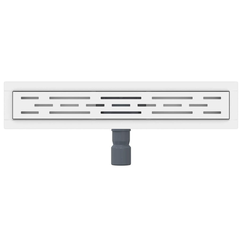 vidaXL Odwodnienie prysznicowe z designem linii Srebrny 60 cm