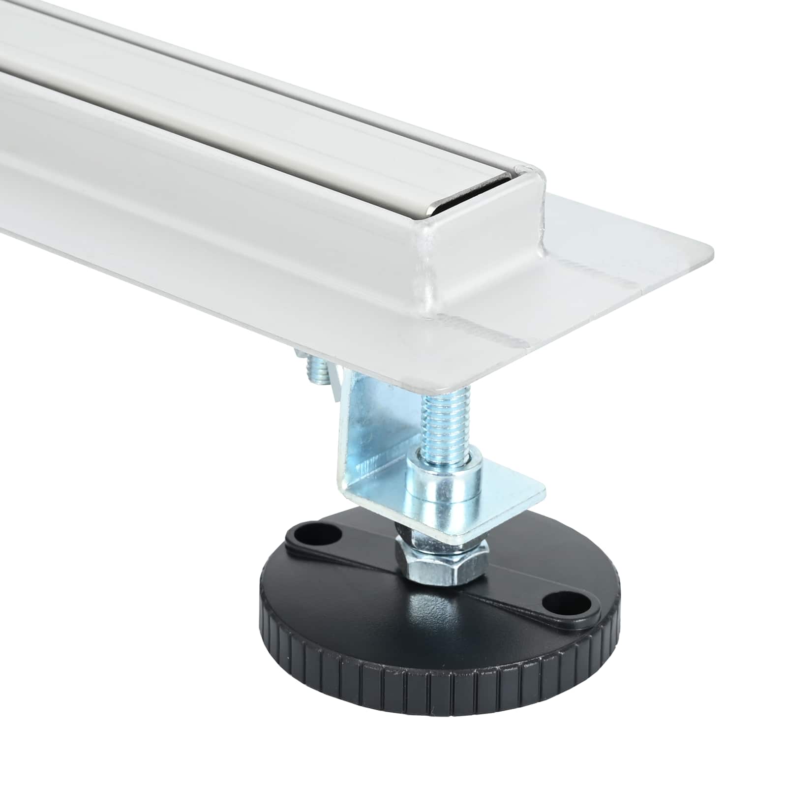 vidaXL 360° Odpływ prysznicowy z cienkim modelem Srebrny 70 cm