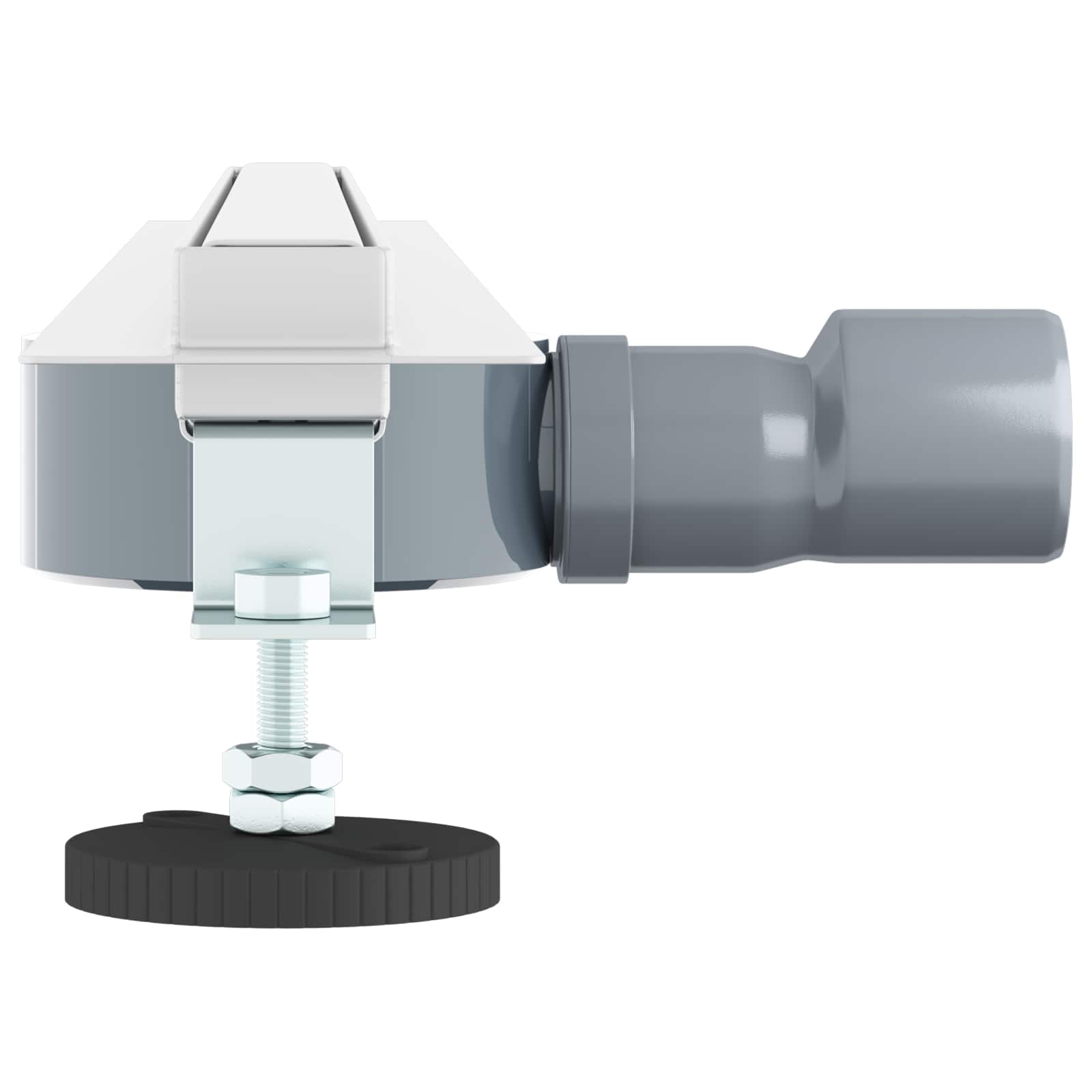 vidaXL 360° Odpływ prysznicowy z cienkim modelem Srebrny 70 cm