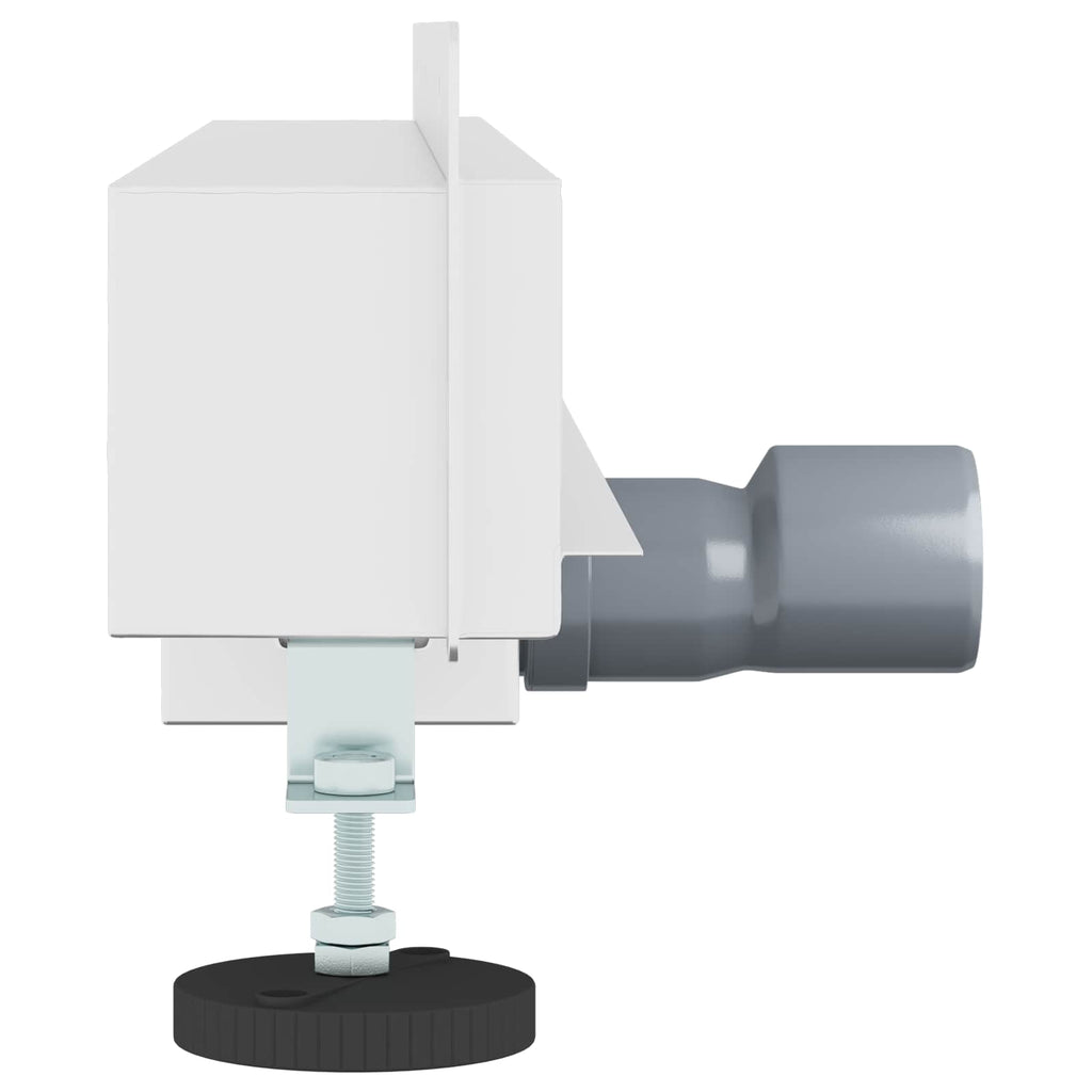 vidaXL Odpływ prysznicowy montowany na ścianie Srebrny 60 cm