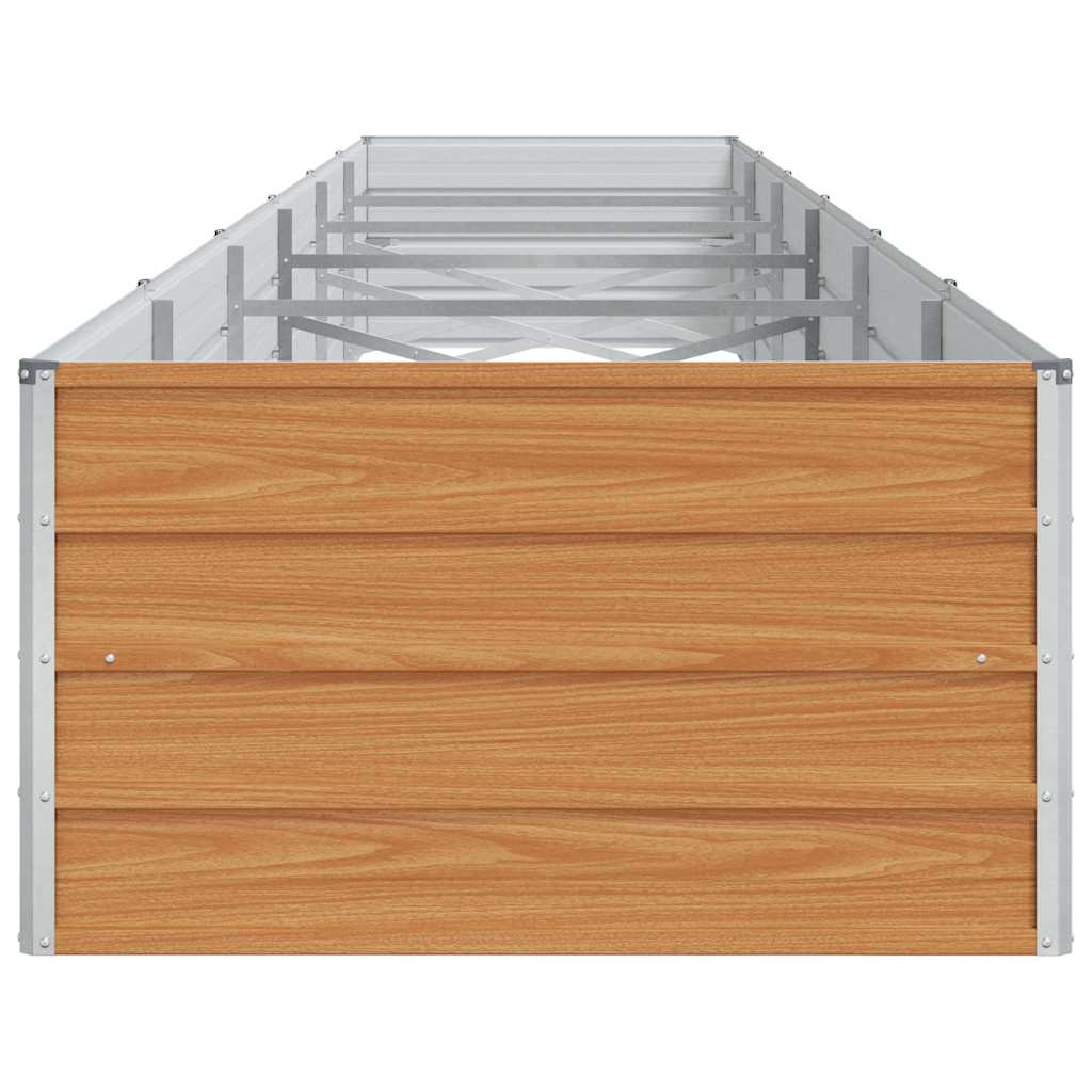 vidaXL Podniesiona rabata ogrodowa Jasny Brąz 600 x 80 x 45 cm
