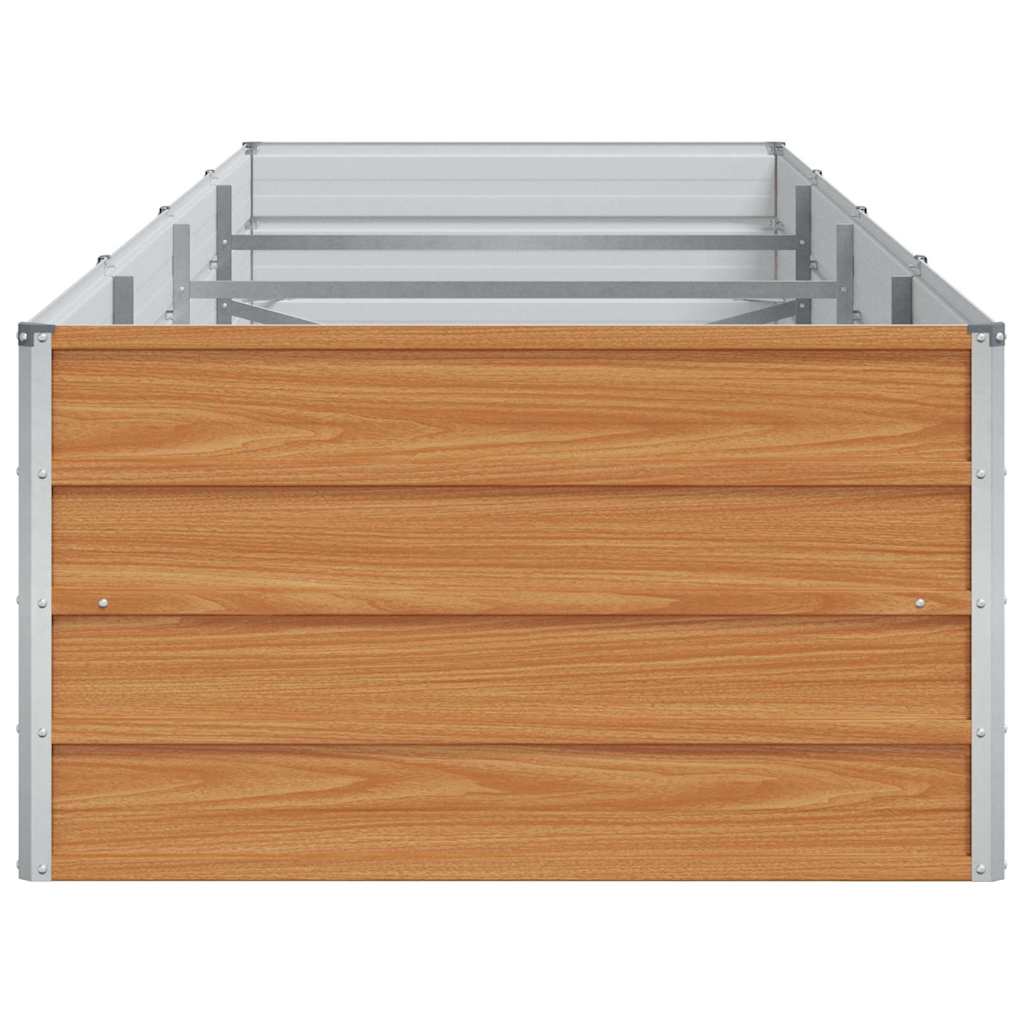vidaXL Podniesiona rabata ogrodowa Jasny Brąz 320 x 80 x 45 cm