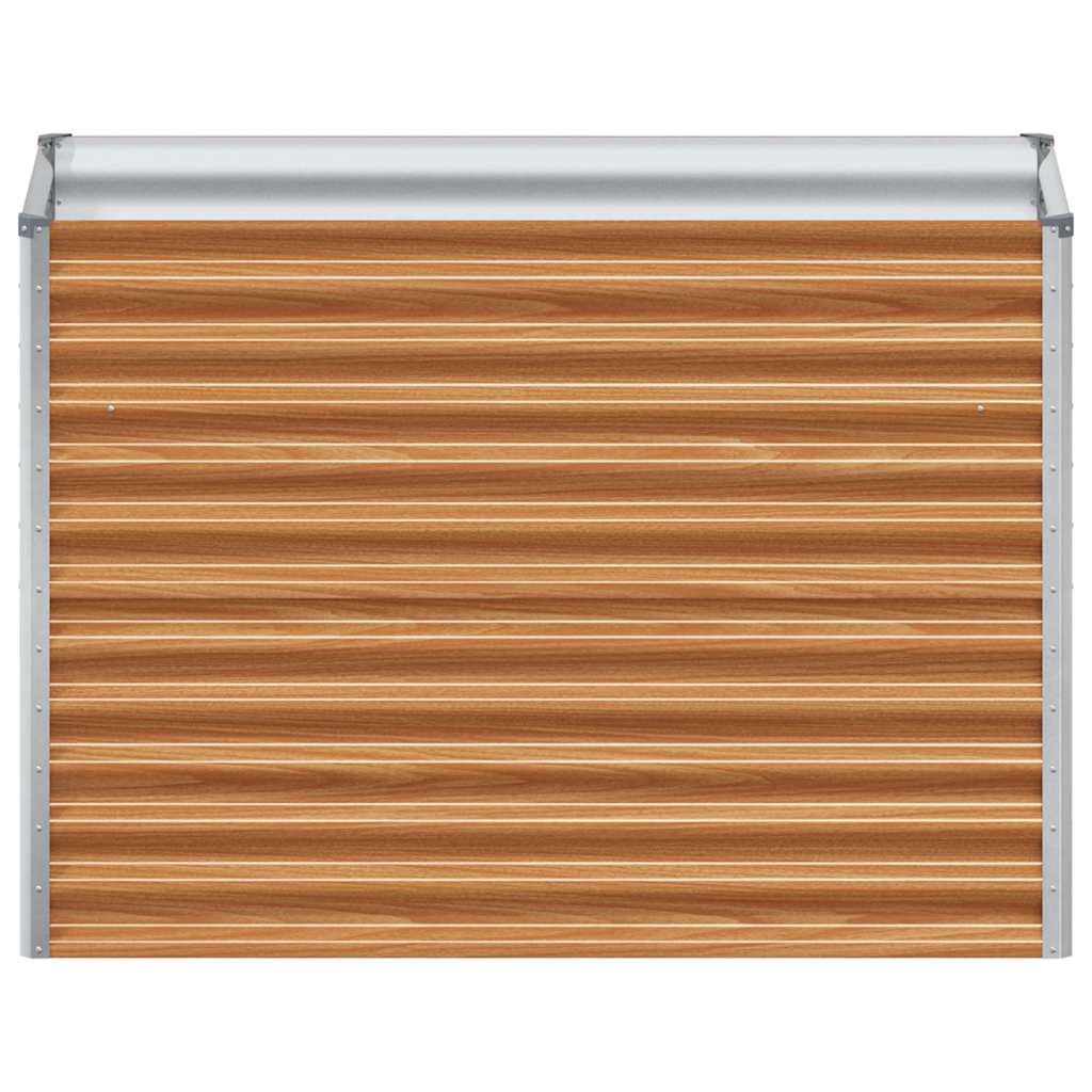 vidaXL Podniesiona rabata ogrodowa 98 x 50 x 68 cm Stal Galwanizowana