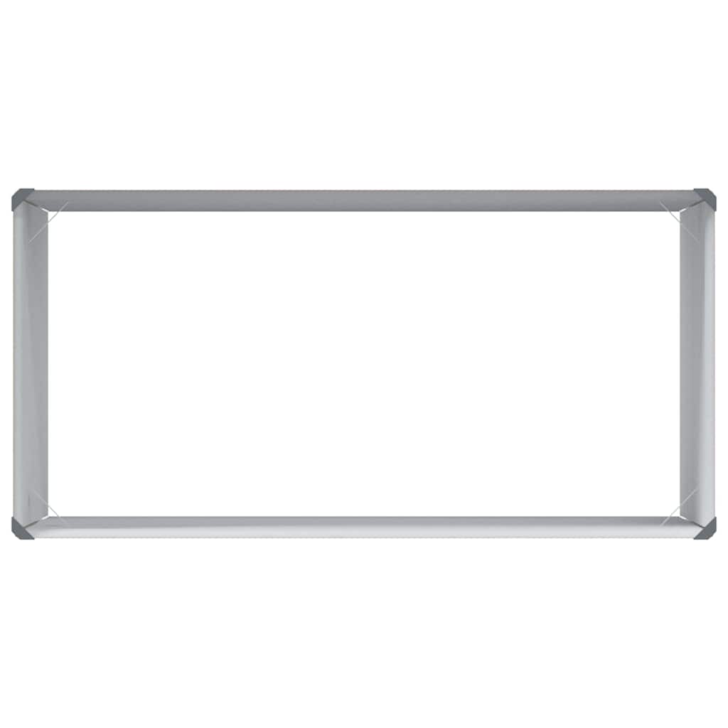 vidaXL Podniesiona rabata ogrodowa 98 x 50 x 68 cm Stal Galwanizowana