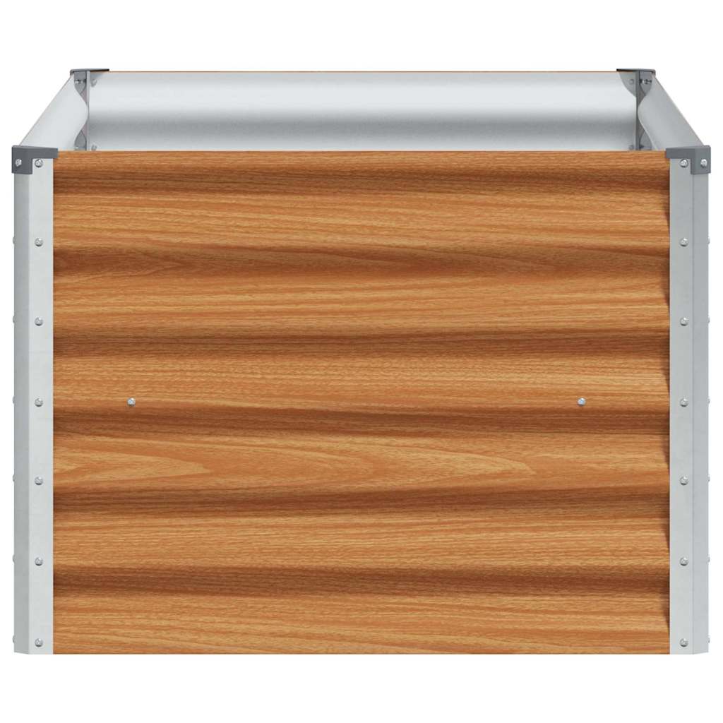 vidaXL Podniesiona rabata ogrodowa 98 x 50 x 36 cm Stal Galwanizowana