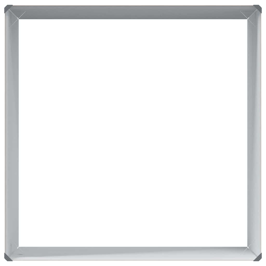 vidaXL Podniesiona rabata ogrodowa 98 x 100 x 68 cm Stal Galwanizowana