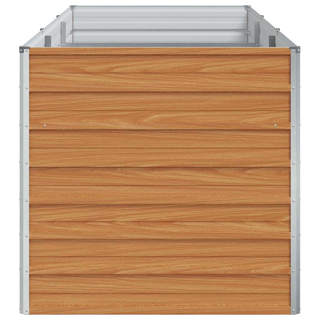 vidaXL Podniesiona rabata ogrodowa Jasny Brąz 240 x 80 x 77 cm