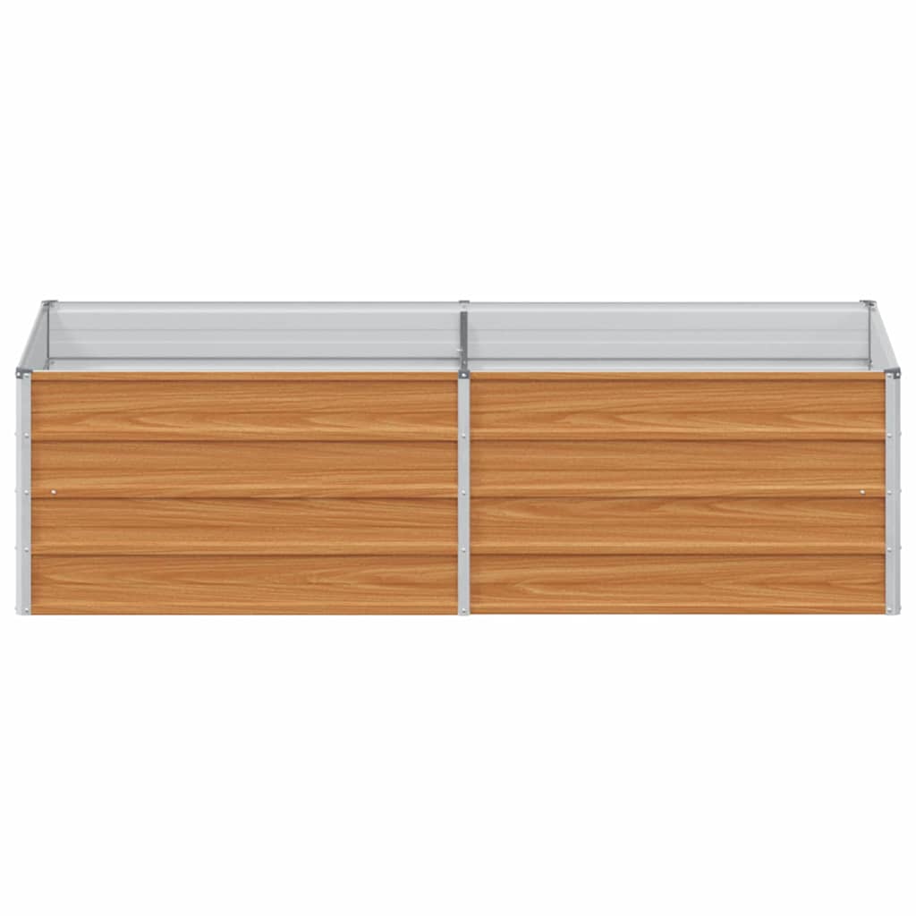 vidaXL Podniesiona rabata ogrodowa Jasny Brąz 160 x 80 x 45 cm