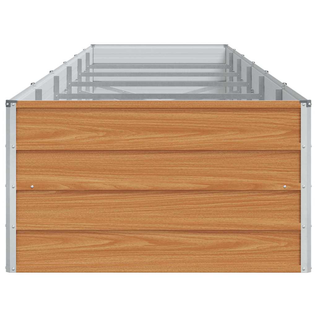 vidaXL Podniesiona rabata ogrodowa Jasny Brąz 480 x 80 x 45 cm