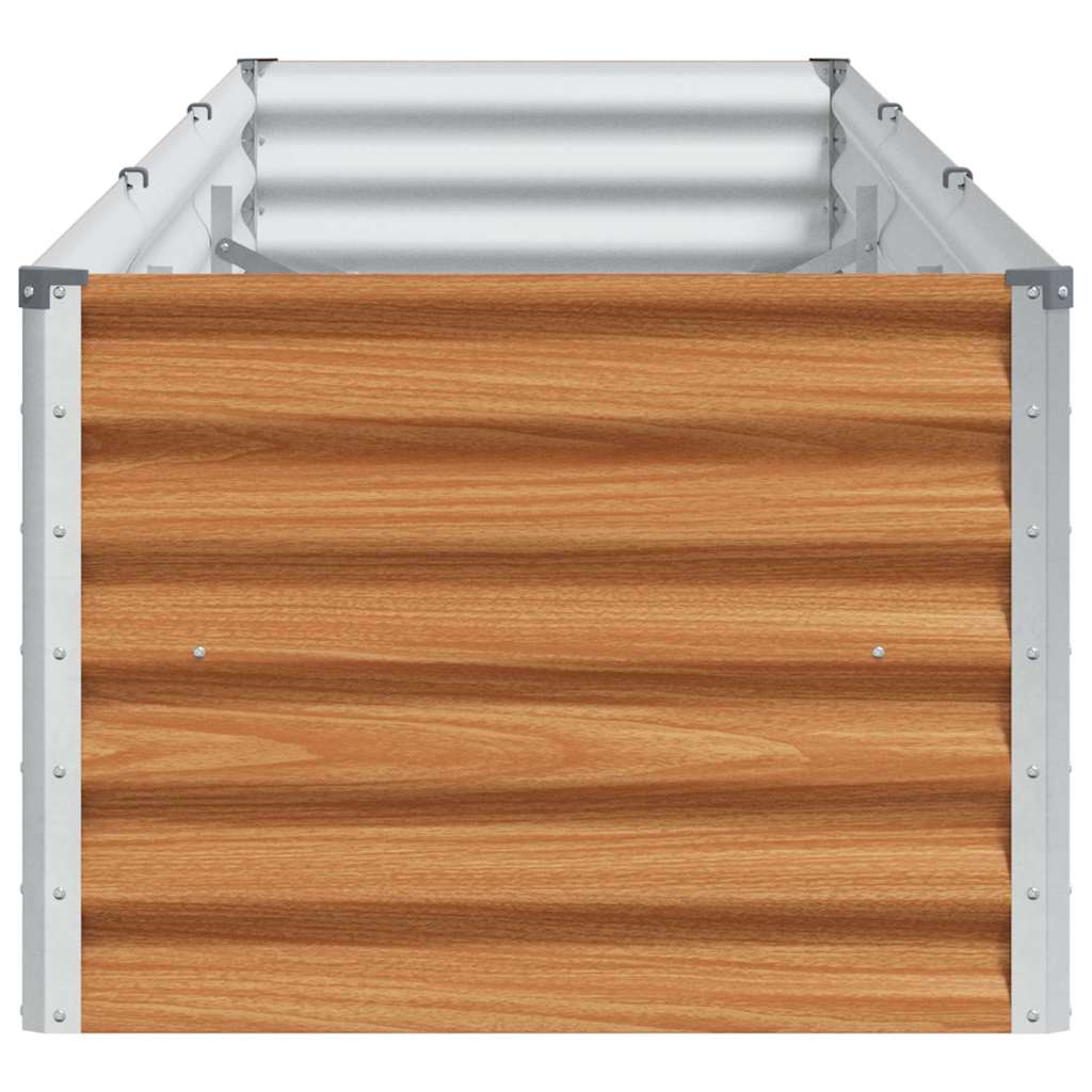 vidaXL Podniesiona rabata ogrodowa 290 x 50 x 36 cm Stal Galwanizowana