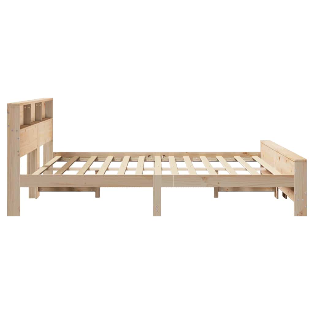 vidaXL Ramka łóżka Brązowy 180 x 200 cm Materiał drewnopochodny