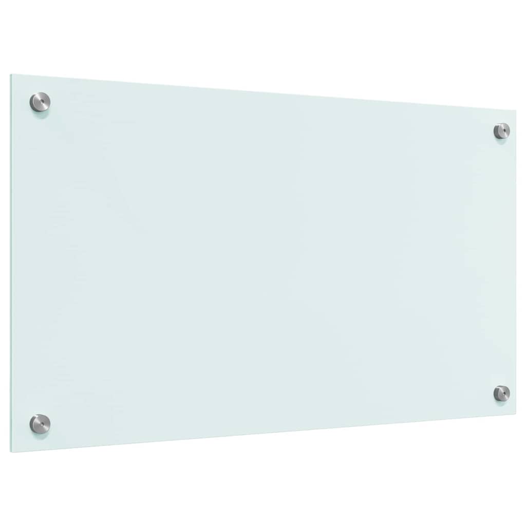 vidaXL Panel kuchenny Mleko 70 x 40 cm szkło hartowane