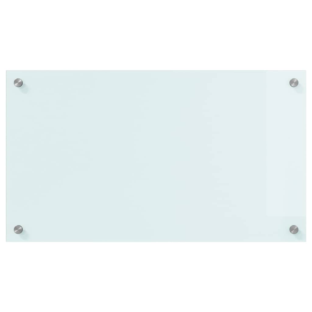vidaXL Panel kuchenny Mleko 70 x 40 cm szkło hartowane
