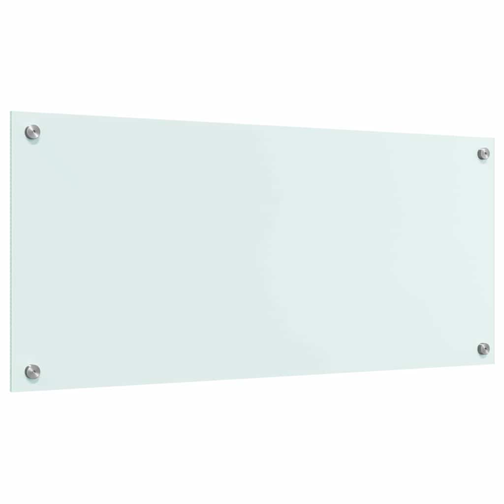 vidaXL Panel kuchenny Mleko 90 x 40 cm szkło hartowane