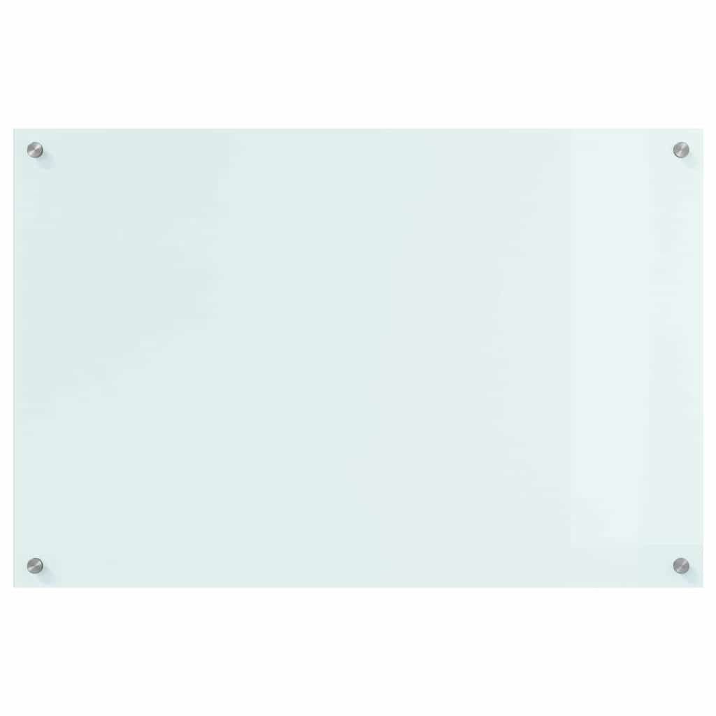 vidaXL Panel kuchenny Mleko 90 x 60 cm szkło hartowane