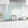 vidaXL Panel kuchenny Mleko 100 x 60 cm szkło hartowane