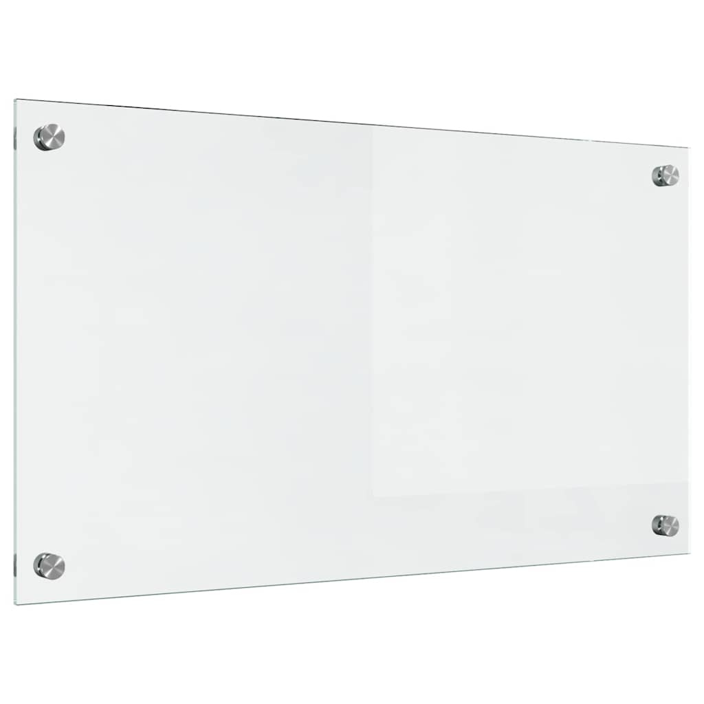 vidaXL Panel kuchenny przezroczysty 70 x 40 cm szkło hartowane