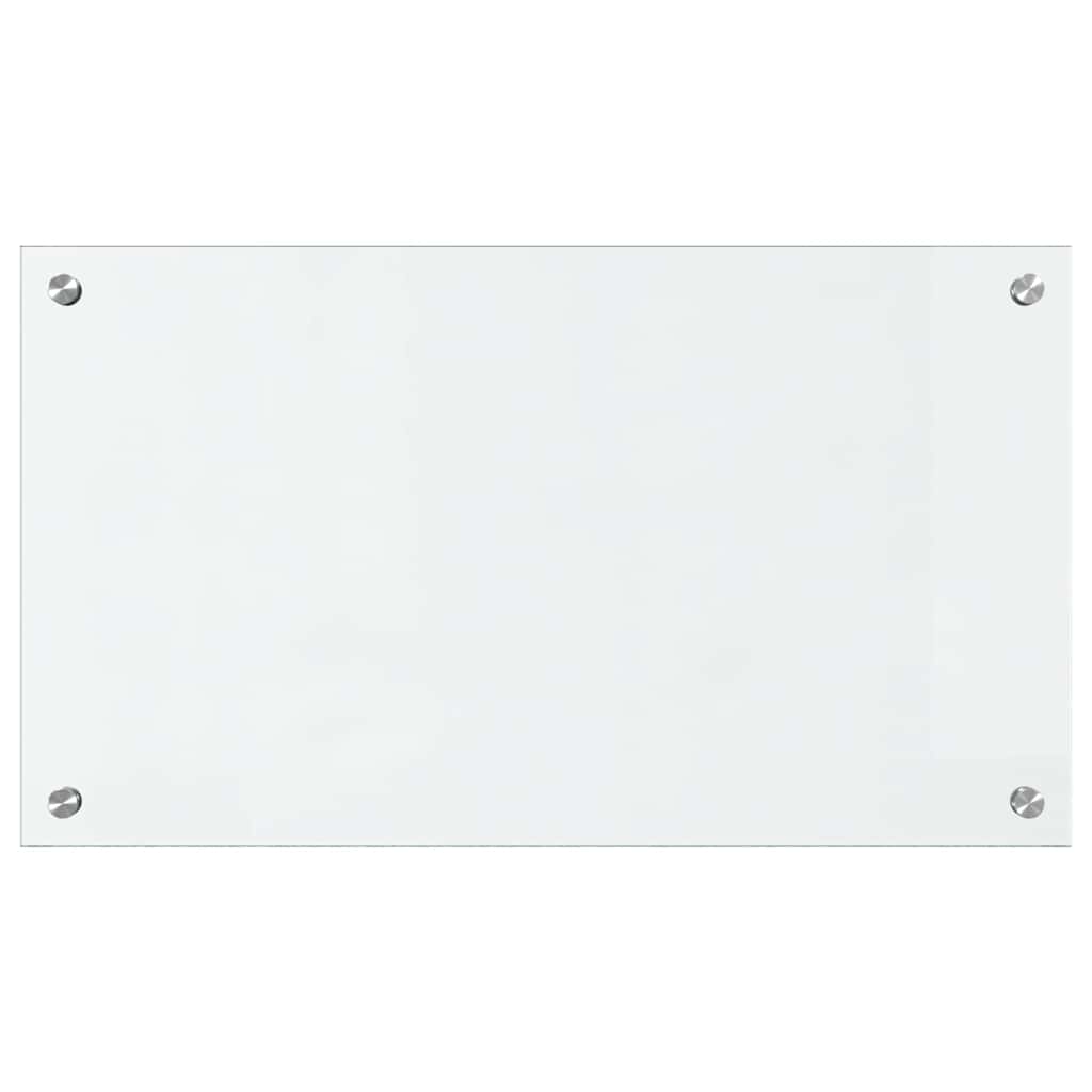vidaXL Panel kuchenny przezroczysty 70 x 40 cm szkło hartowane