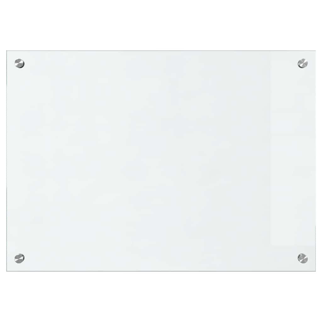 vidaXL Panel kuchenny przezroczysty 70 x 50 cm szkło hartowane
