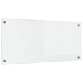 vidaXL Panel kuchenny przezroczysty 90 x 40 cm szkło hartowane