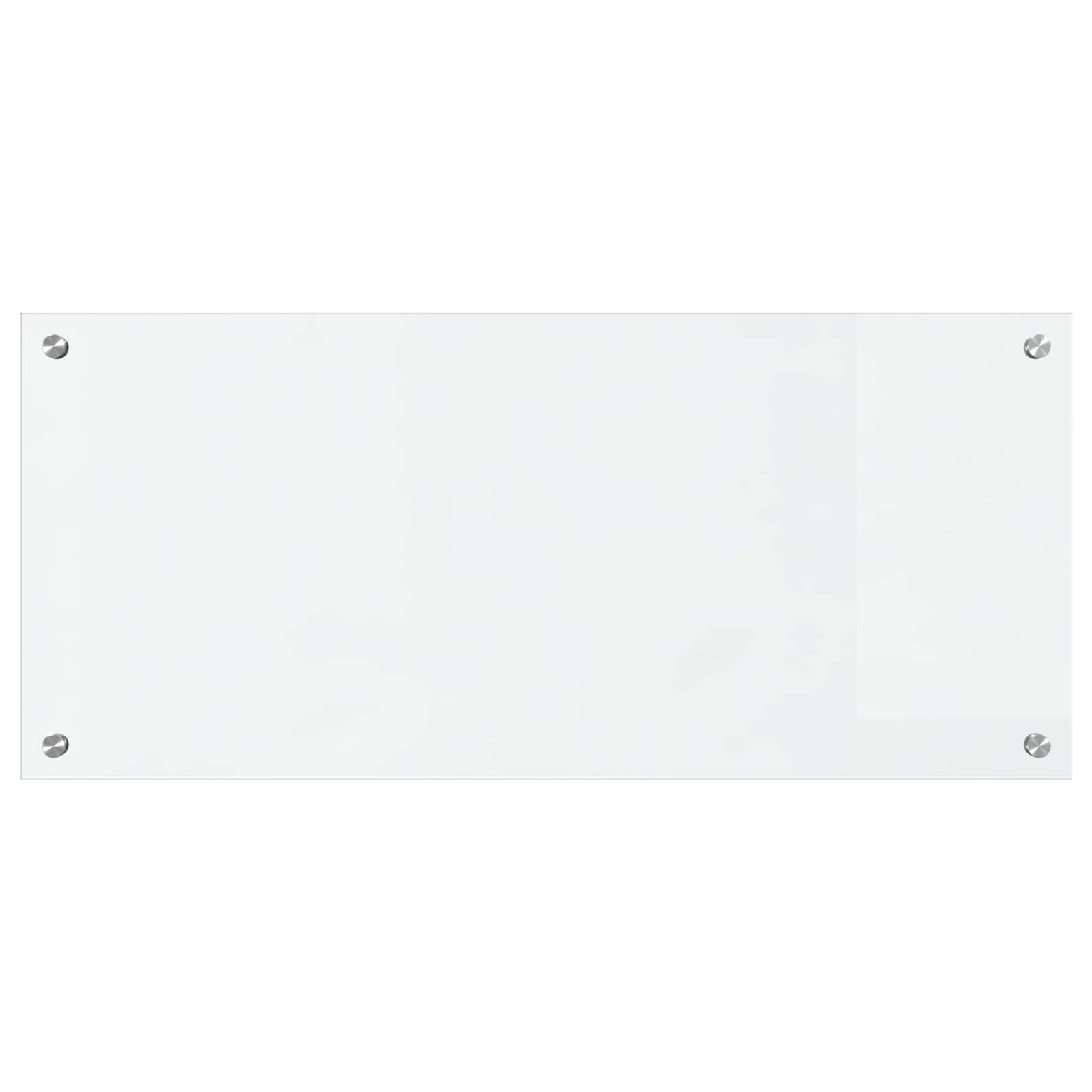 vidaXL Panel kuchenny przezroczysty 90 x 40 cm szkło hartowane