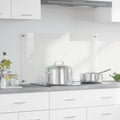 vidaXL Panel kuchenny przezroczysty 90 x 50 cm szkło hartowane