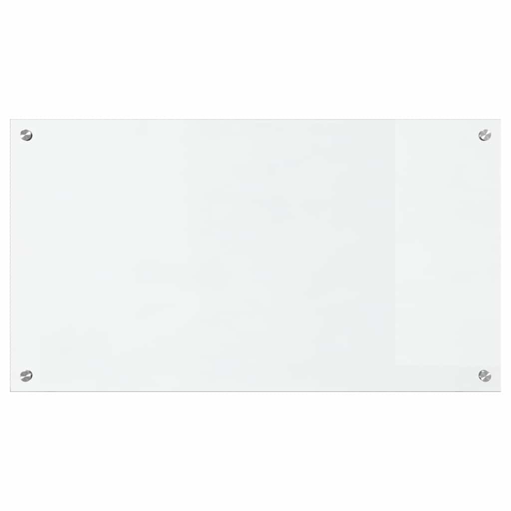 vidaXL Panel kuchenny przezroczysty 90 x 50 cm szkło hartowane