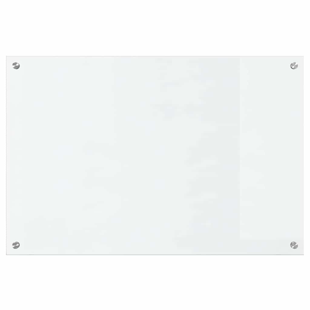 vidaXL Panel kuchenny przezroczysty 90 x 60 cm szkło hartowane