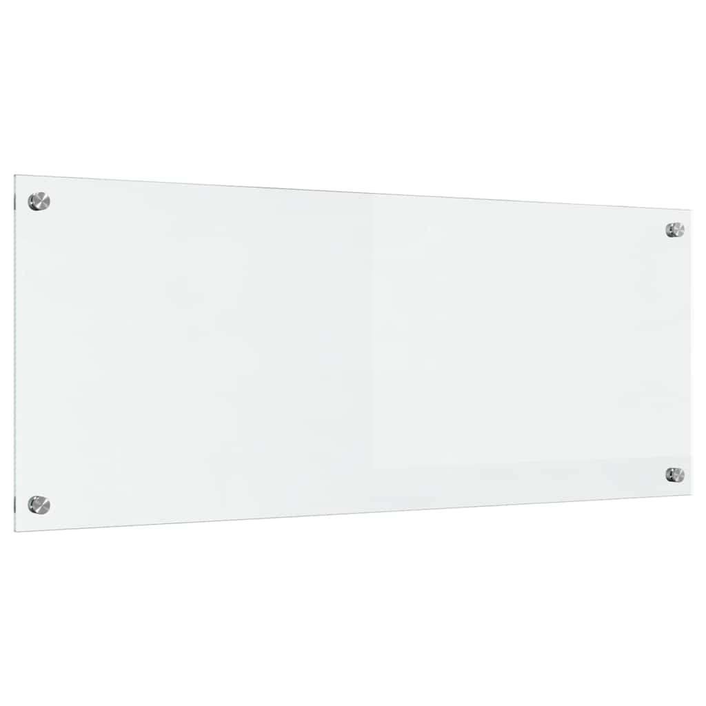 vidaXL Panel kuchenny przezroczysty 100 x 40 cm szkło hartowane