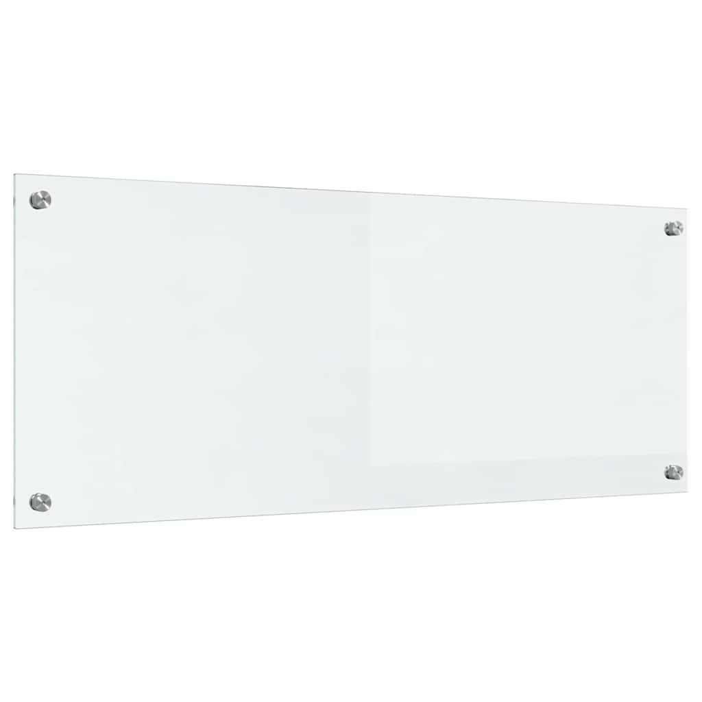 vidaXL Panel kuchenny przezroczysty 100 x 40 cm szkło hartowane