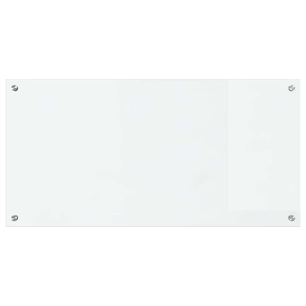 vidaXL Panel kuchenny przezroczysty 100 x 50 cm szkło hartowane